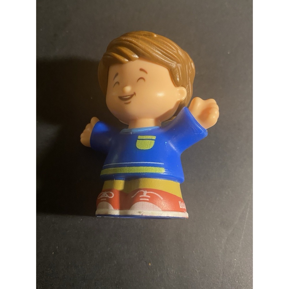Fisher Price Little People Jack Figure FGM58 Brown Hair Blue Shirt